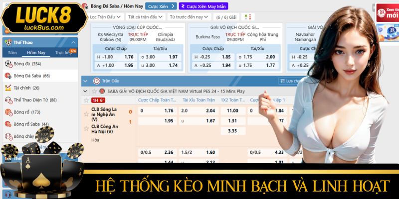 Tỷ lệ cược saba cập nhật theo thời gian thực, rõ ràng từng con số